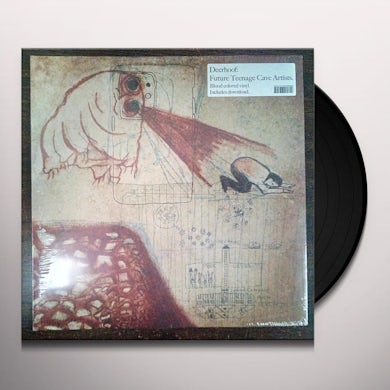 Deerhoof FUTURE TEENAGE CAVE ARTISTS (BLOOD VINYL) Vinyl Record