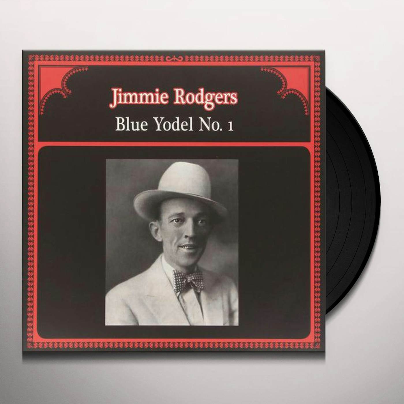 Jimmie Rodgers BLUE YODEL NO. 1 Vinyl Record - Italy Release
