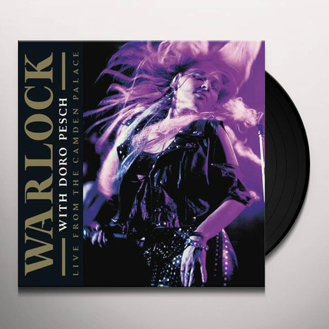 Warlock LIVE FROM CAMDEN PALACE Vinyl Record