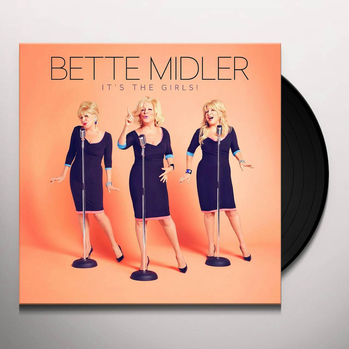 Bette Midler It's The Girls Vinyl Record