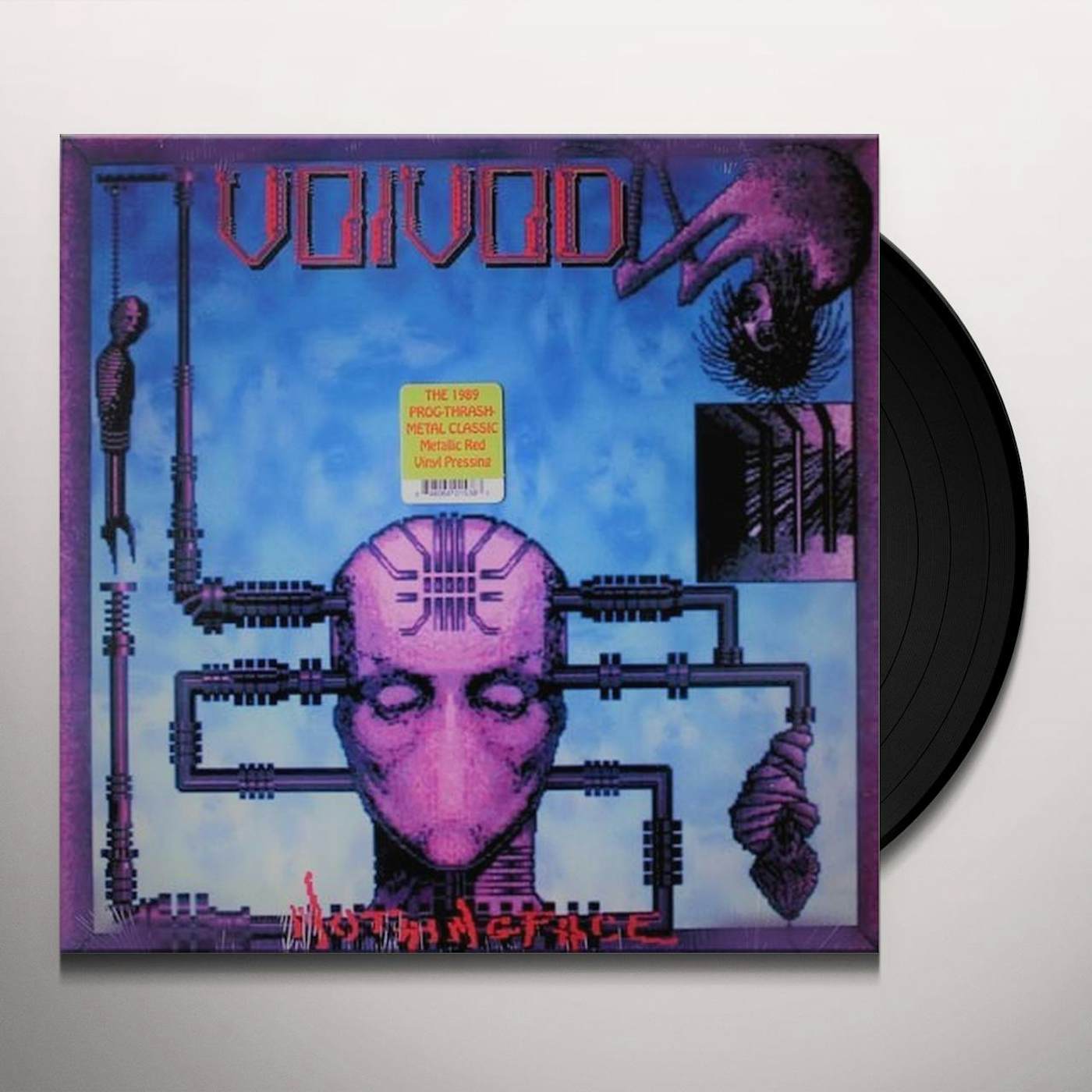 Voivod NOTHINGFACE (METALLIC RED VINYL) Vinyl Record