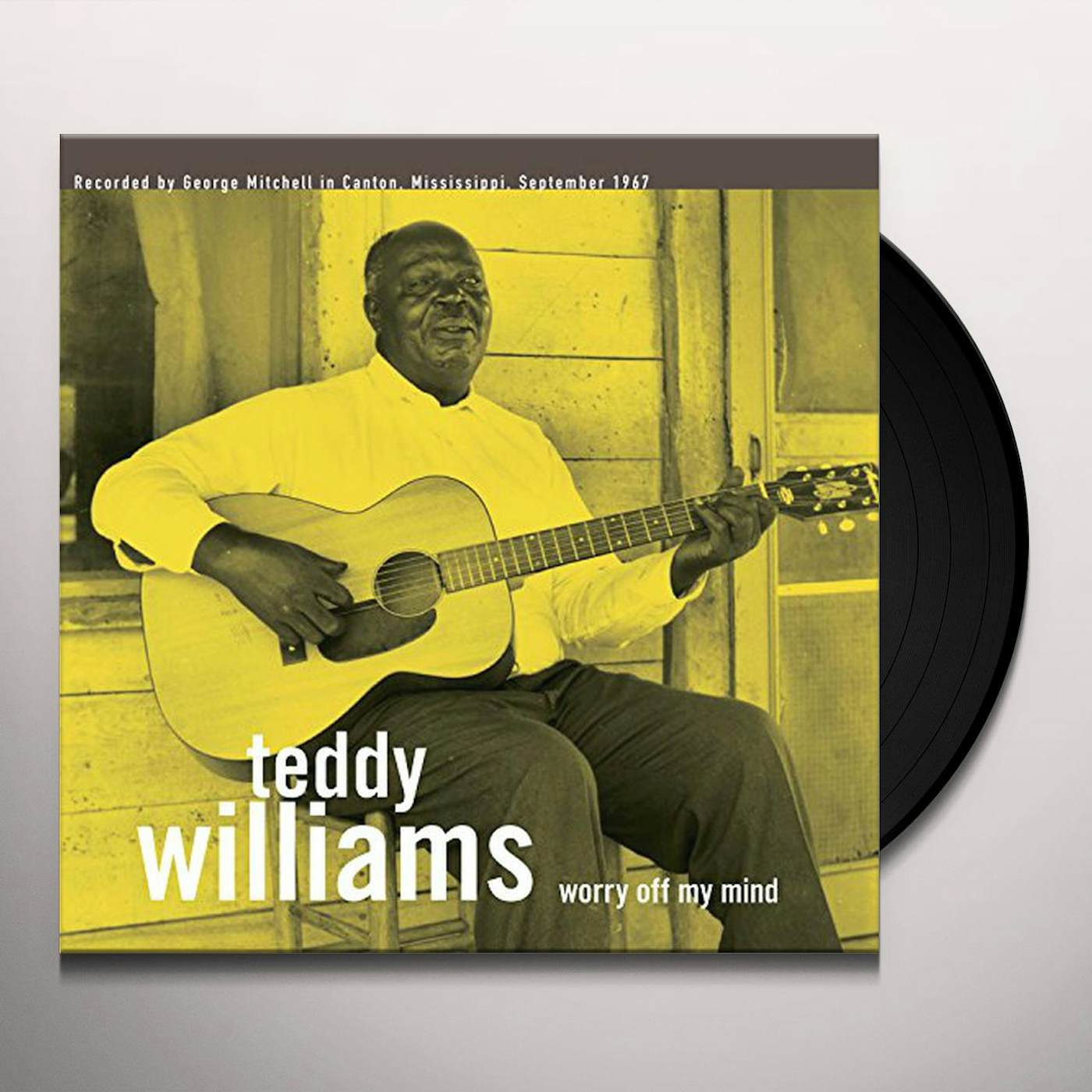 Teddy Williams Worry off My Mind Vinyl Record