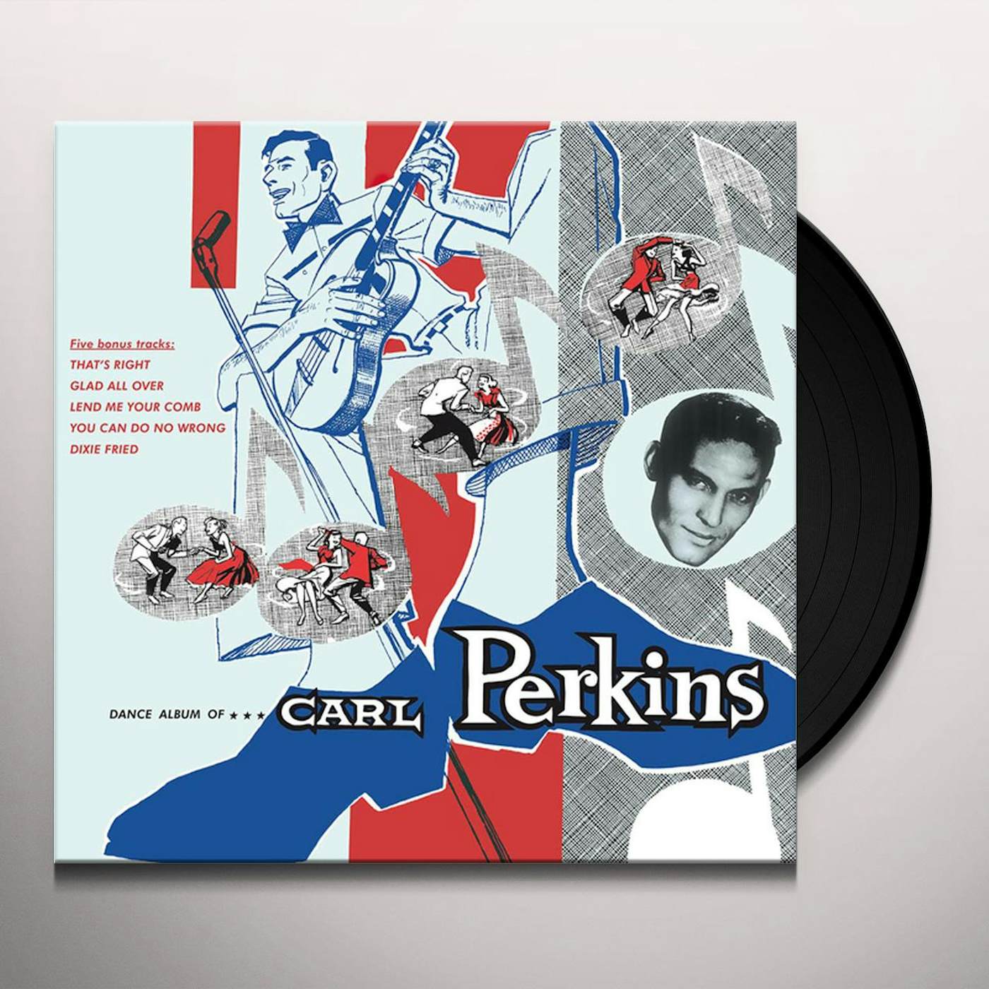 DANCE ALBUM OF... CARL PERKINS Vinyl Record