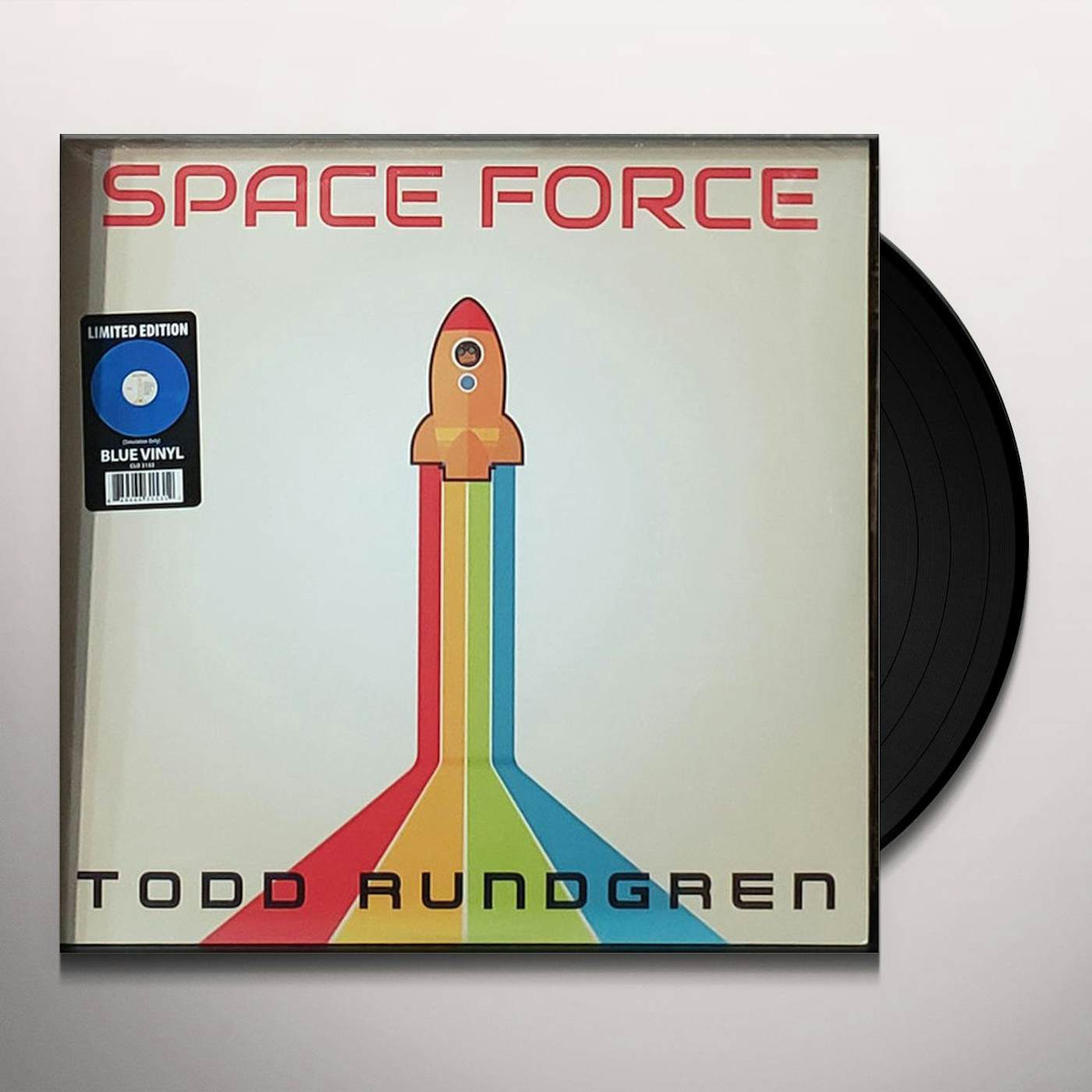 Todd Rundgren SPACE FORCE (BLUE VINYL) Vinyl Record