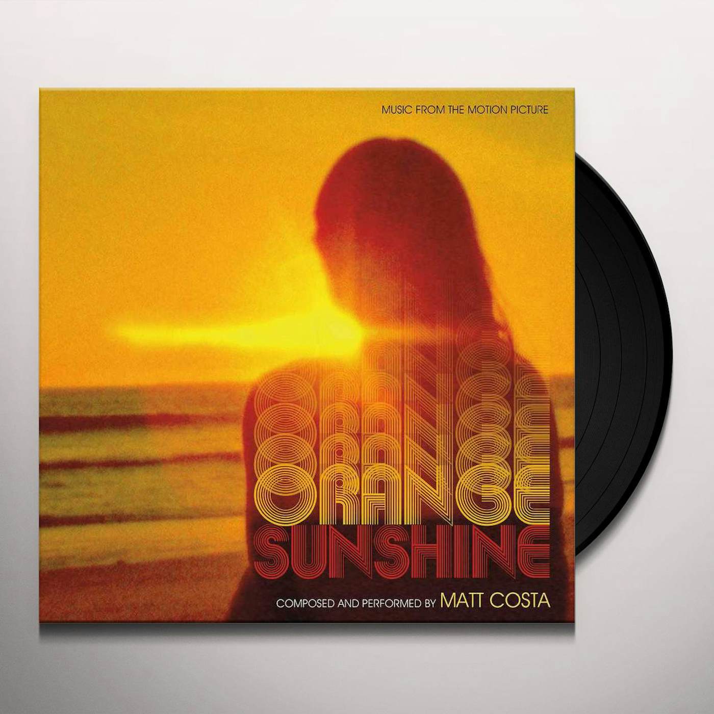 Matt Costa ORANGE SUNSHINE / Original Soundtrack Vinyl Record