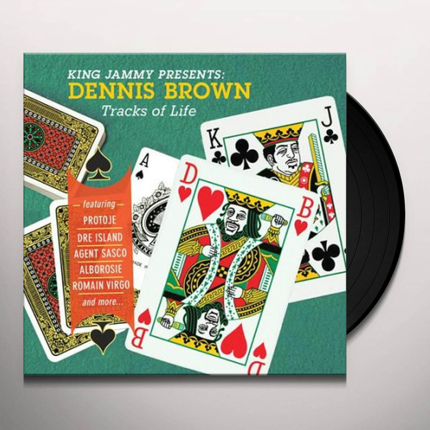 King Jammy Presents: Dennis Brown Tracks Of Life Vinyl Record
