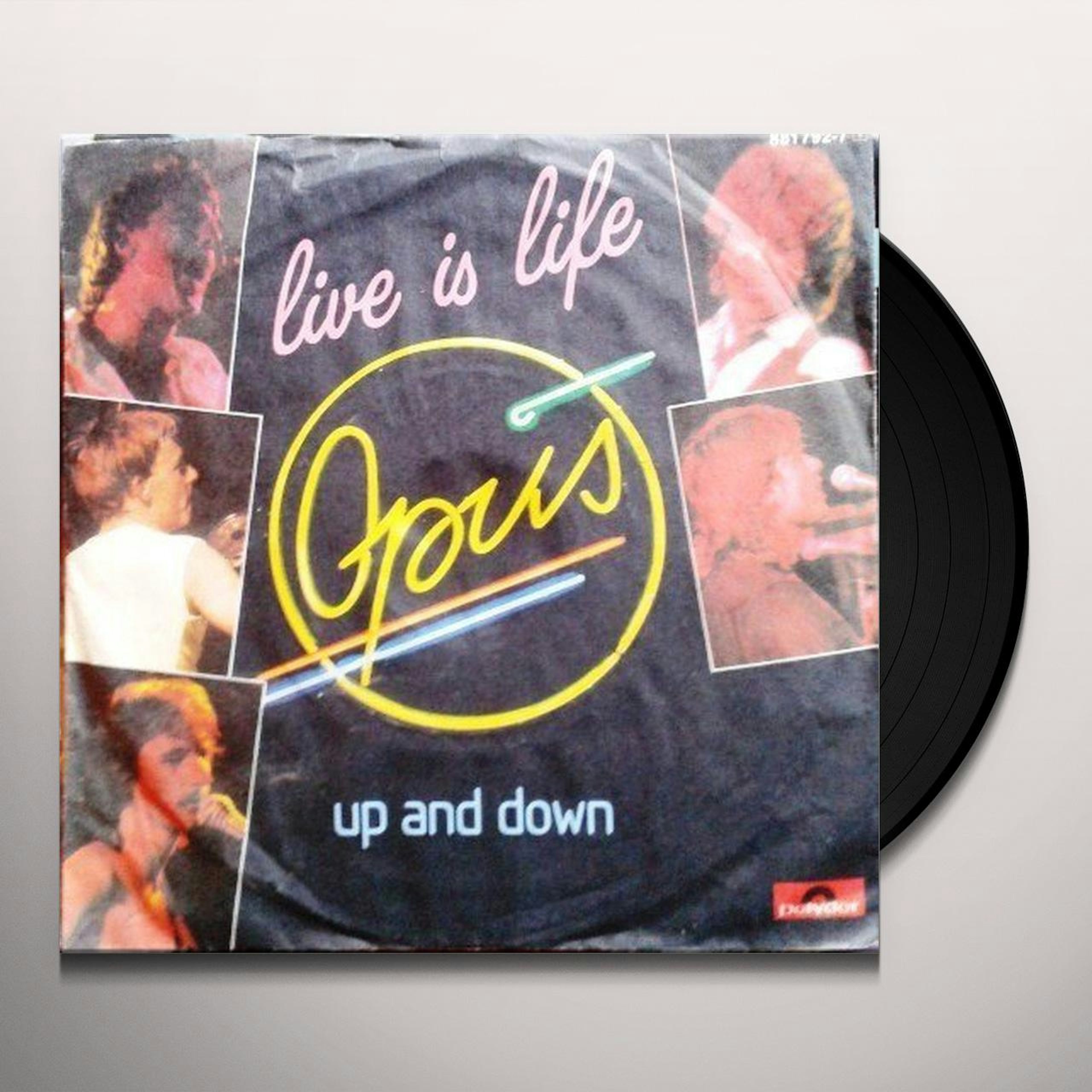 Opus LIVE IS LIFE Vinyl Record Canada Release