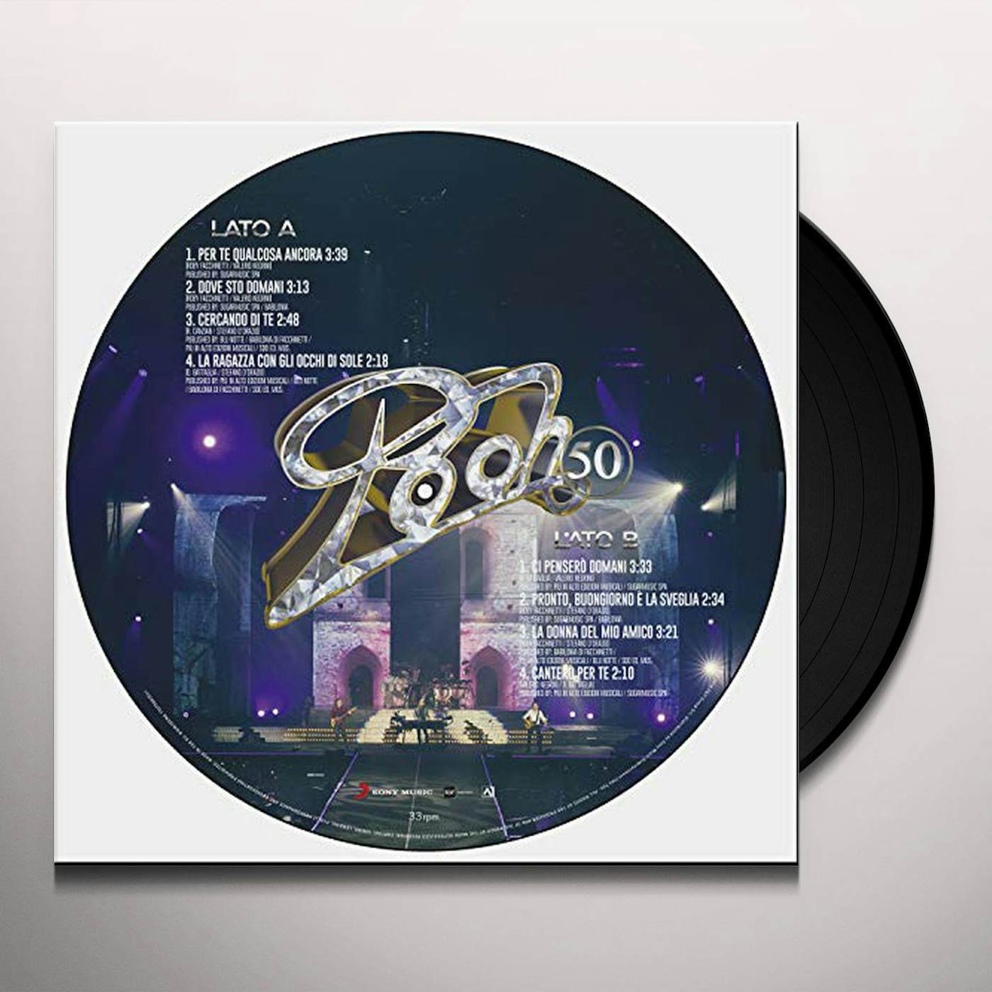 Pooh L'ULTIMO ABBRACCIO: PICTURE 4 Vinyl Record
