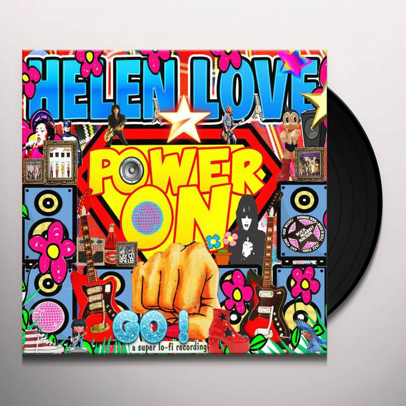 Helen Love Power On Vinyl Record
