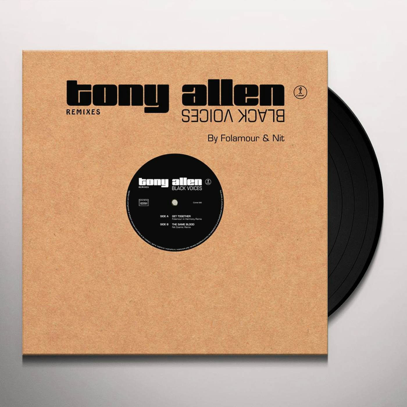 Tony Allen BLACK VOICES REMIXES Vinyl Record