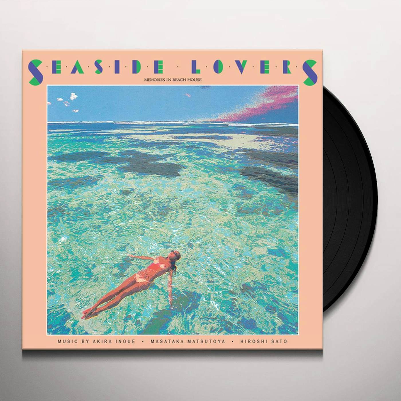 Seaside Lovers MEMORIES IN BEACH HOUSE Vinyl Record - Poster