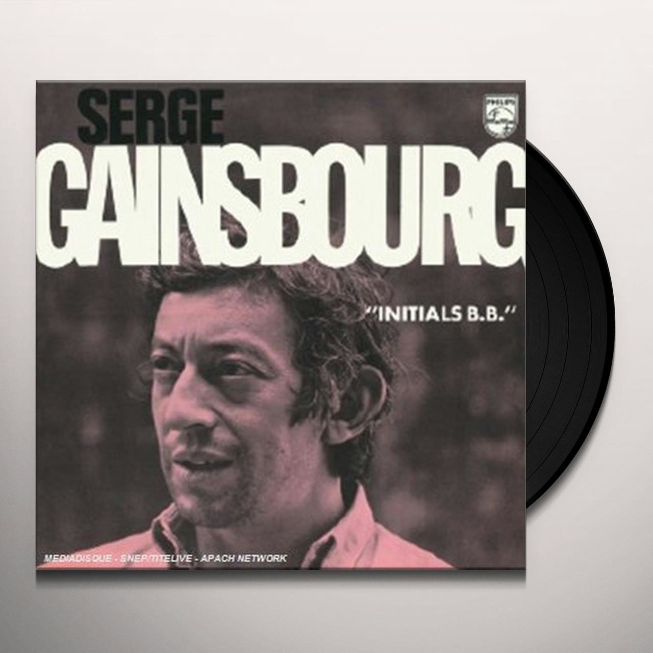 Serge Gainsbourg Initials B.B. Vinyl Record