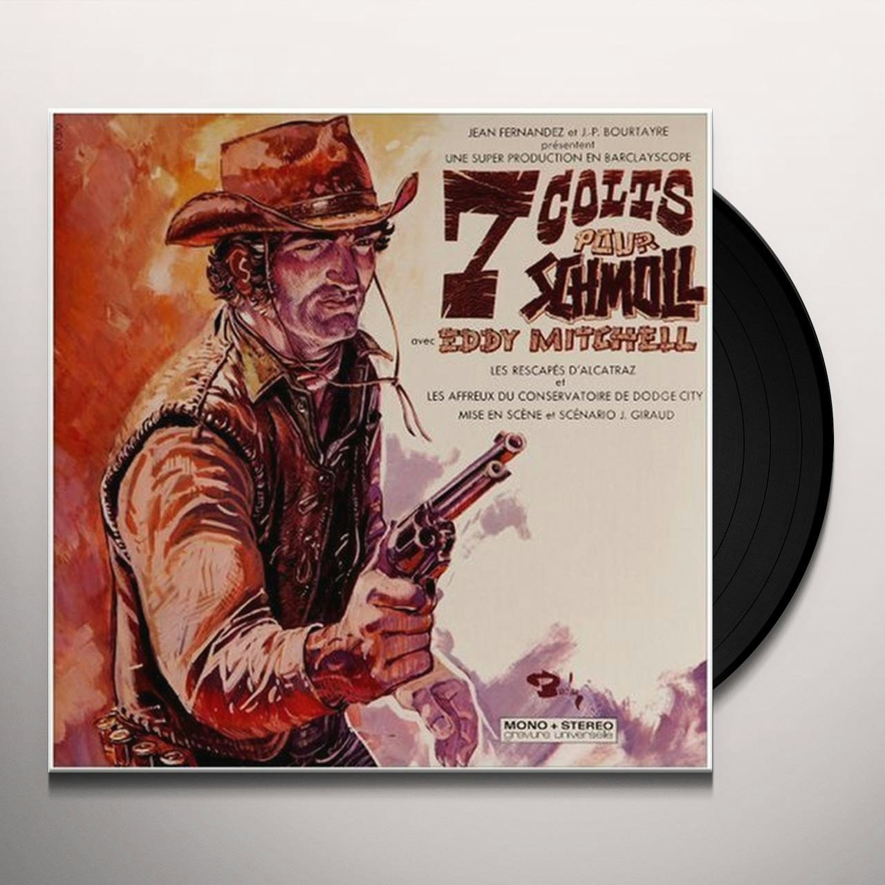 Eddy Mitchell 7 Colts Pour Schmoll Vinyl Record