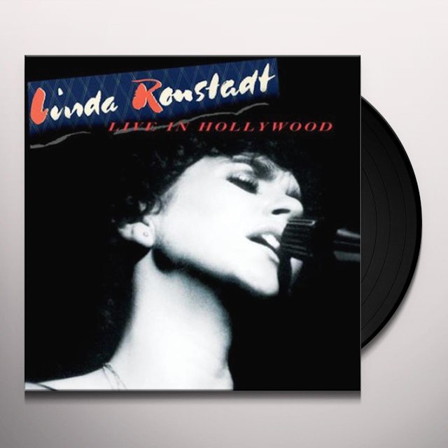 Linda Ronstadt LIVE IN HOLLYWOOD Vinyl Record