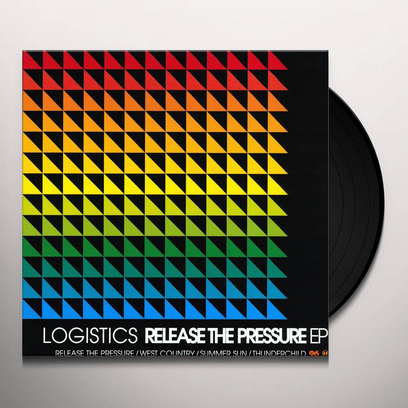Logistics RELEASE THE PRESSURE EP Vinyl Record - UK Release