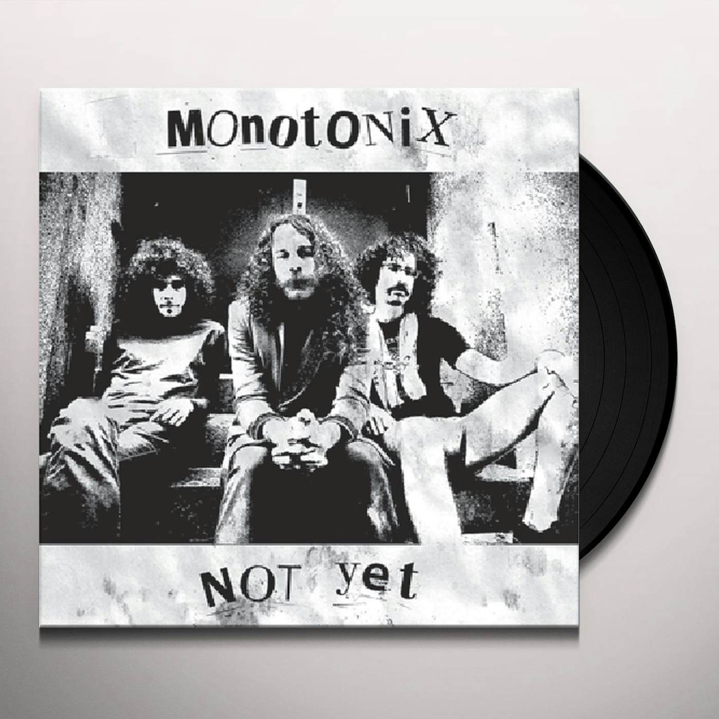 Monotonix NOT YET Vinyl Record