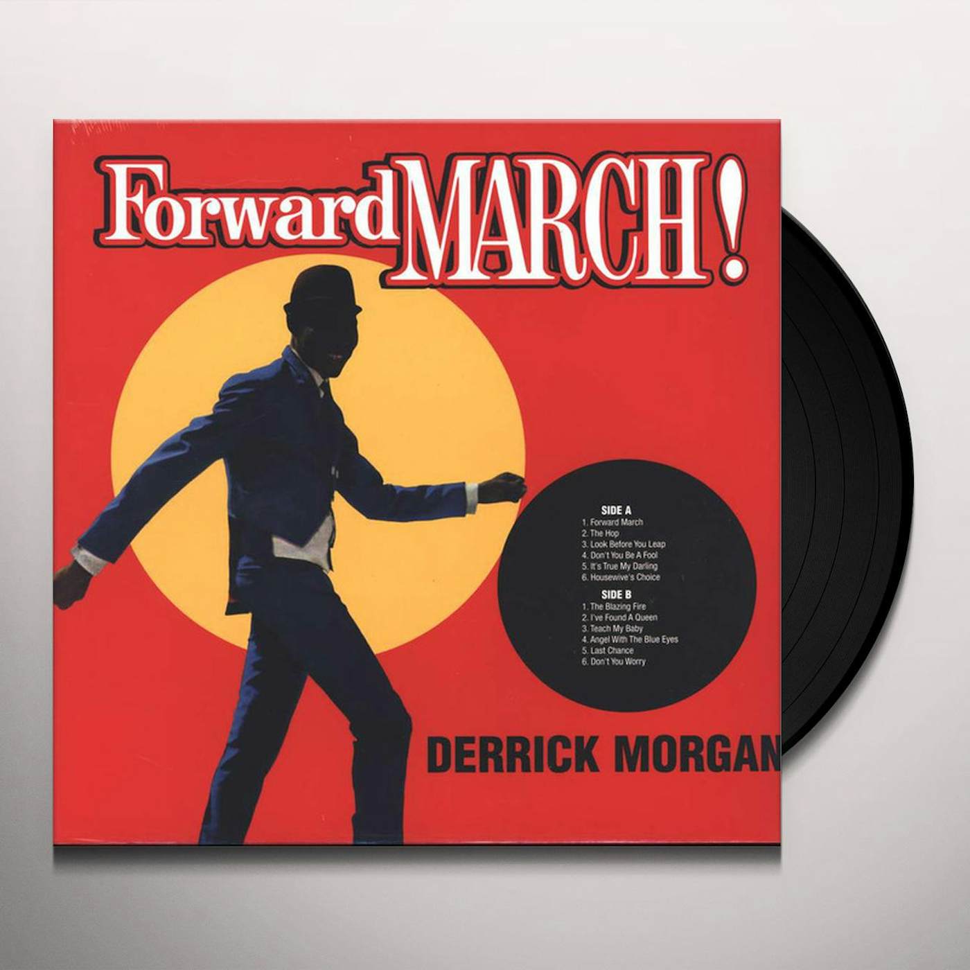 Derrick Morgan FORWARD MARCH Vinyl Record