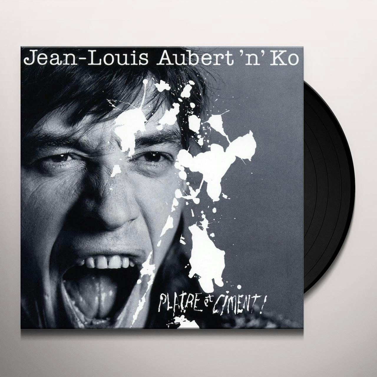 JeanLouis Aubert platre et ciment Vinyl Record