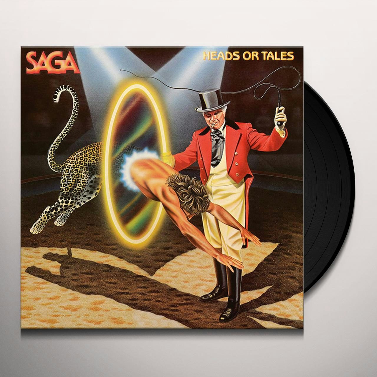 Saga HEADS OR TALES Vinyl Record