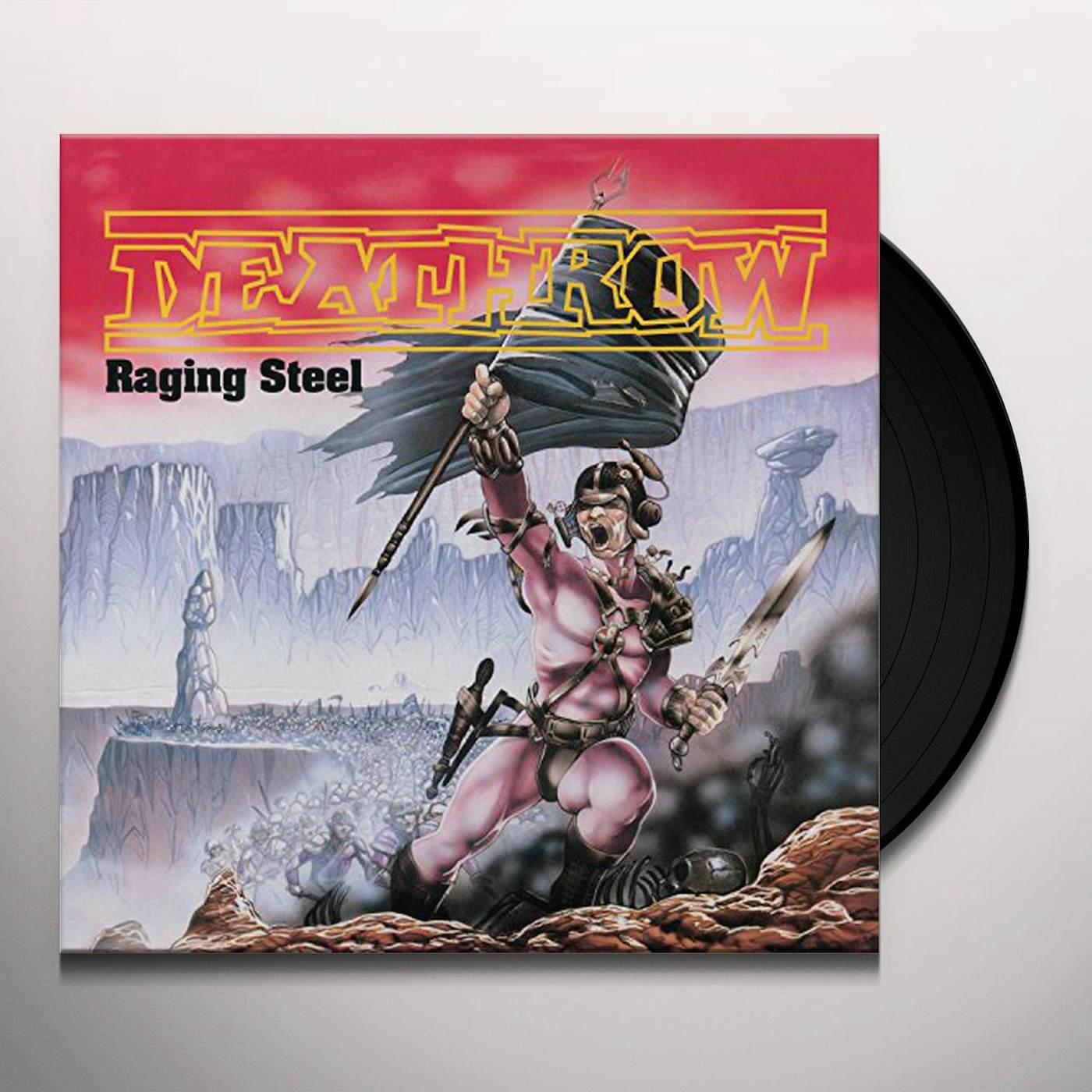 Deathrow Raging Steel Vinyl Record