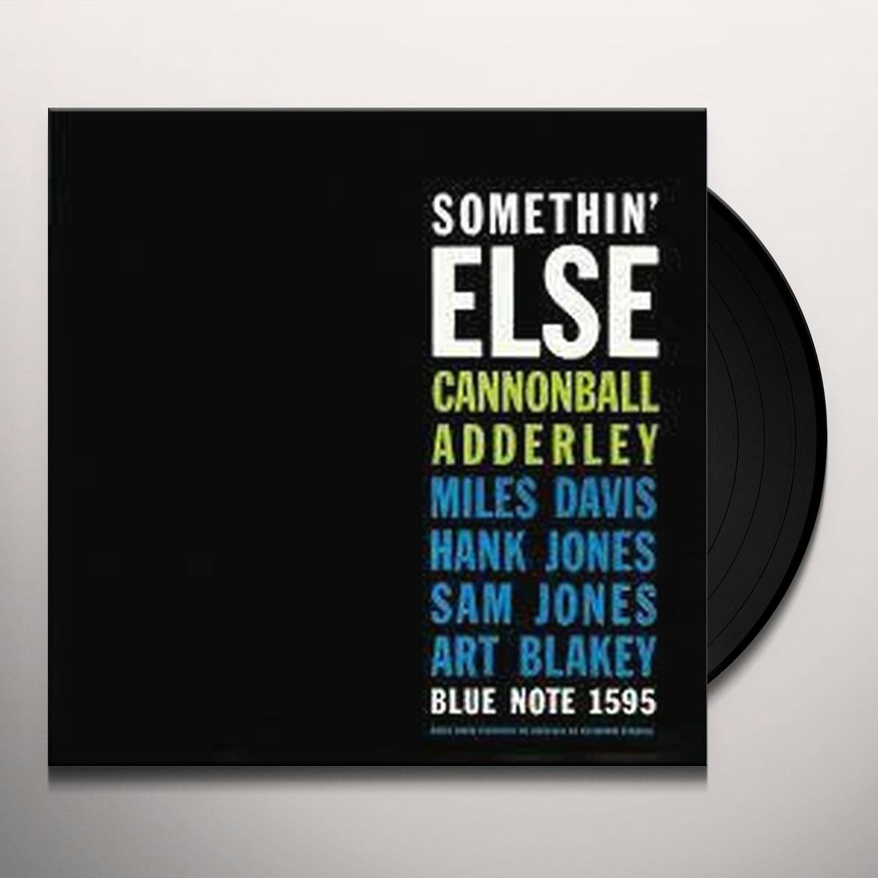 Cannonball Adderley SOMETHIN ELSE Vinyl Record