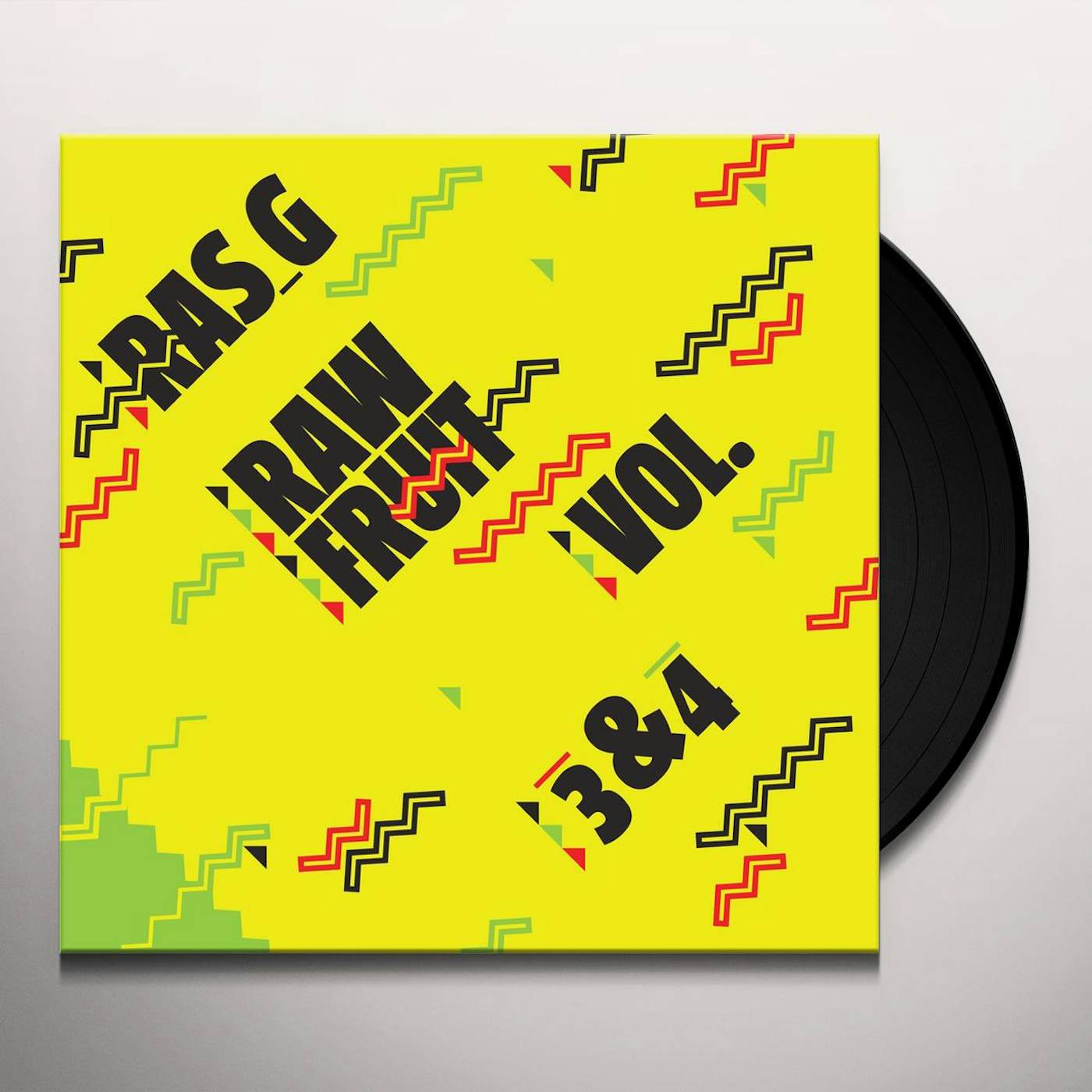 Ras G RAW FRUIT 3-4 Vinyl Record