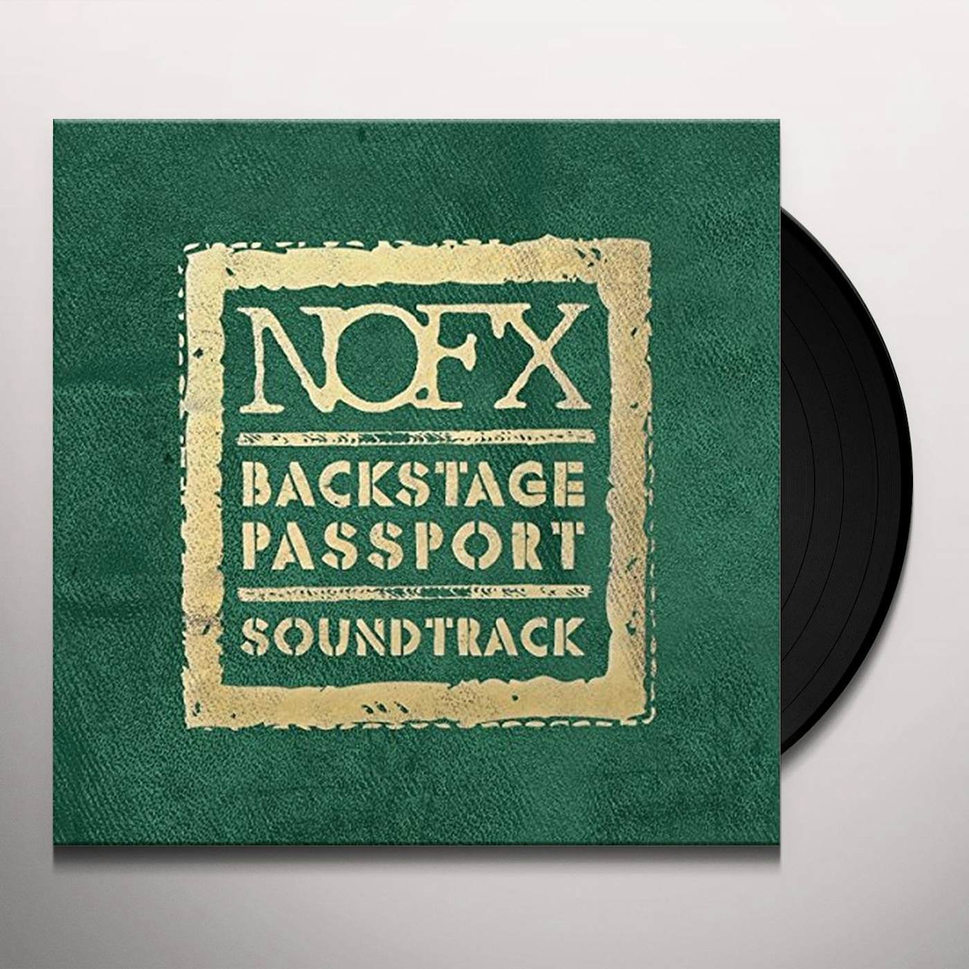 NOFX Backstage Passport Soundtrack Vinyl Record