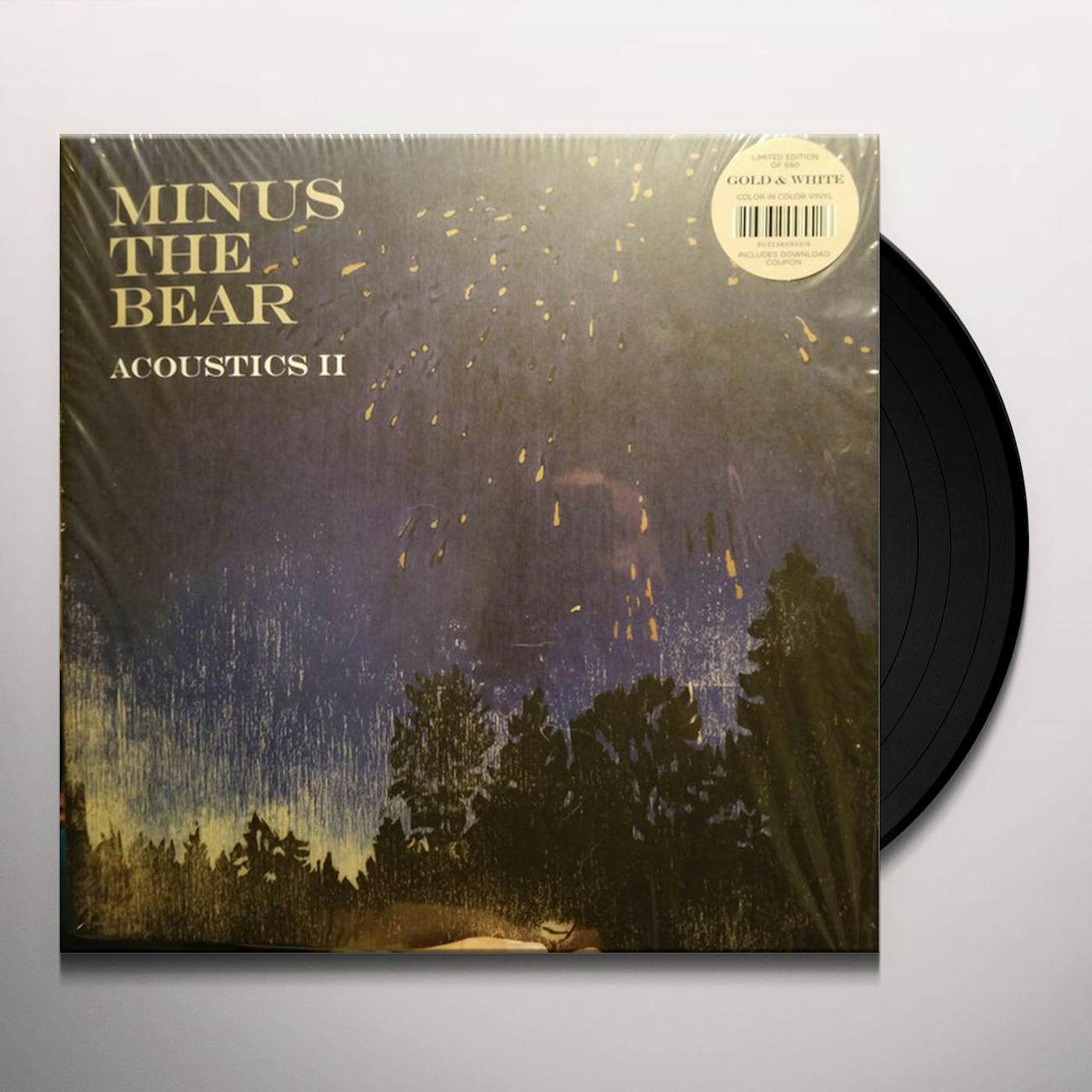 Minus the Bear ACOUSTICS 2 (GOLD & WHITE VINYL) Vinyl Record