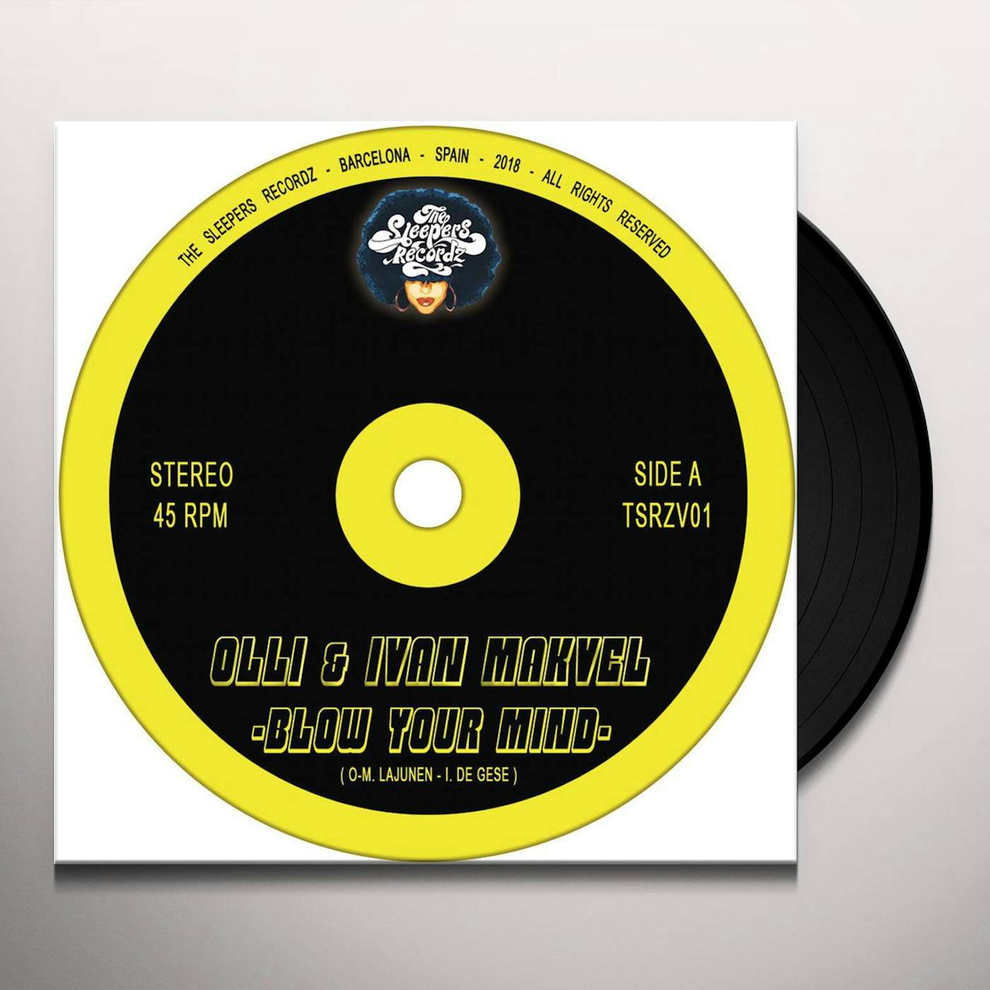 Olli Blow Your Mind/Virgin Lion Vinyl Record