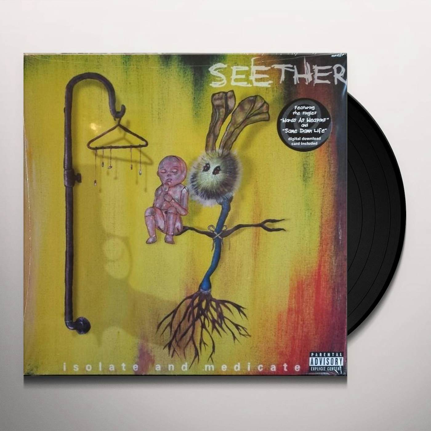 Seether Isolate And Medicate Vinyl Record