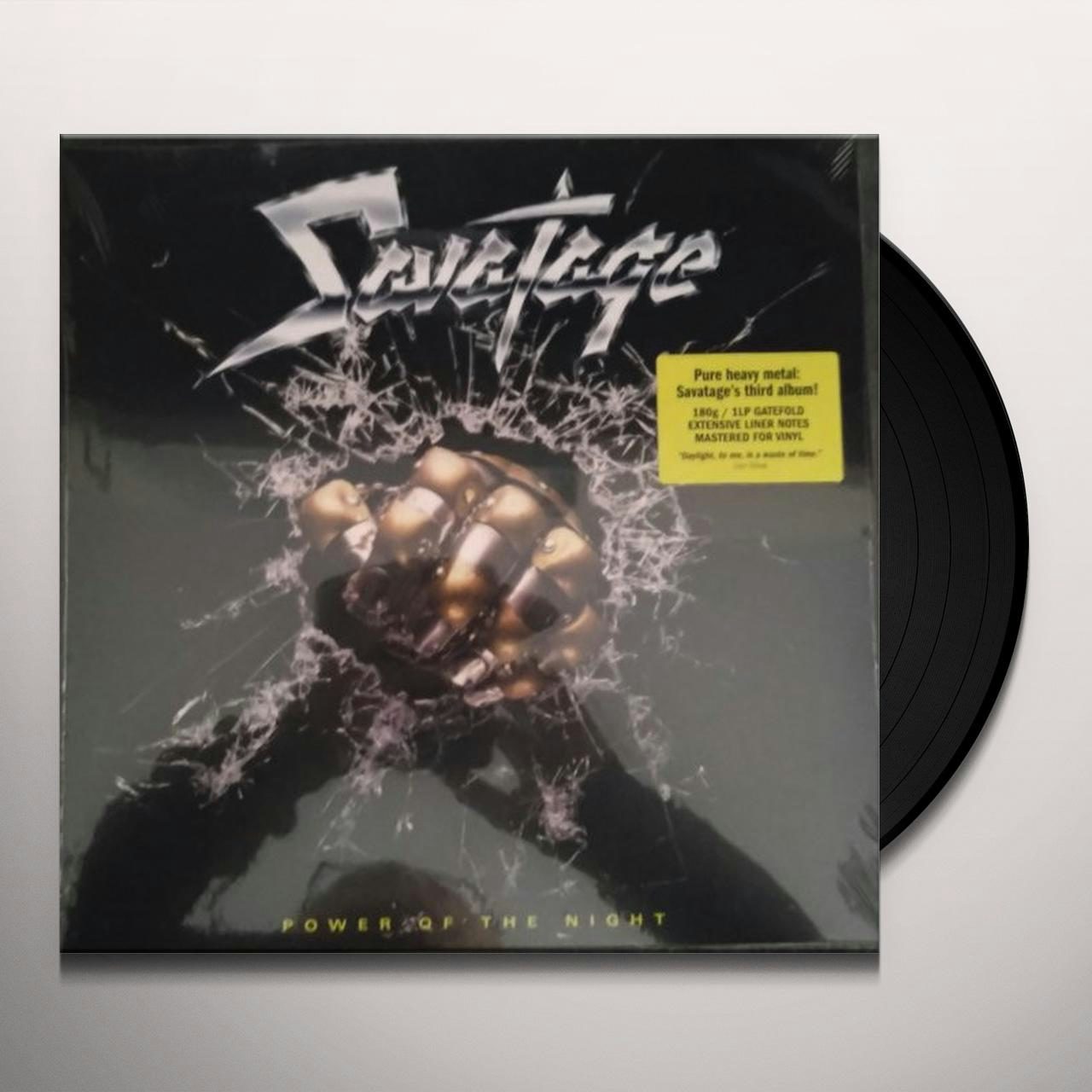 Savatage Power Of The Night Vinyl Record