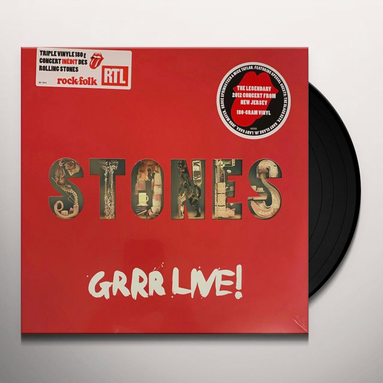 The Rolling Stones GRRR LIVE! (3LP) Vinyl Record