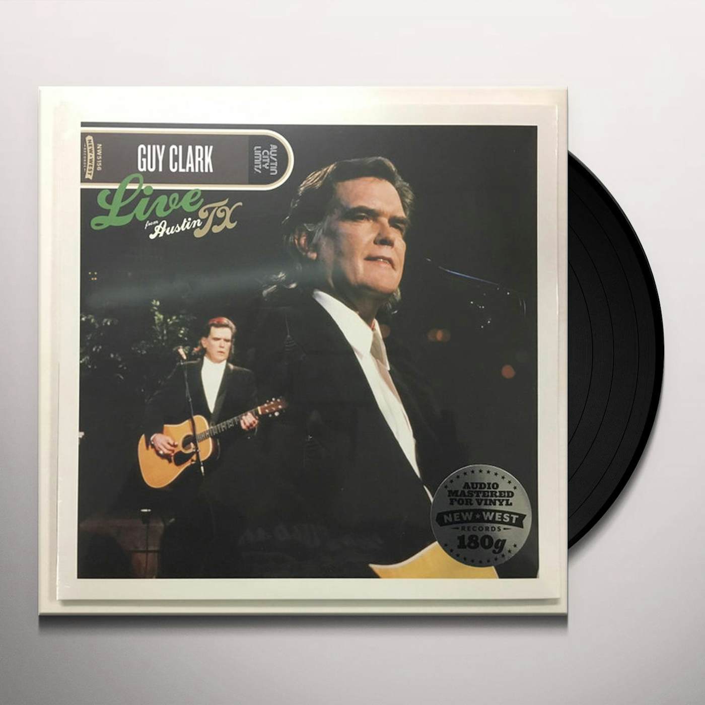 Guy Clark LIVE FROM AUSTIN TX  (2LP/180G) Vinyl Record