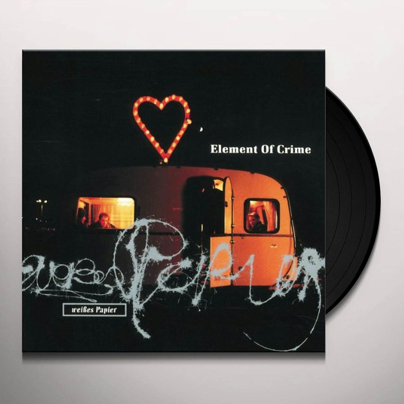 Element Of Crime Vinyl Element Of Crime WEISSES PAPIER Vinyl Record