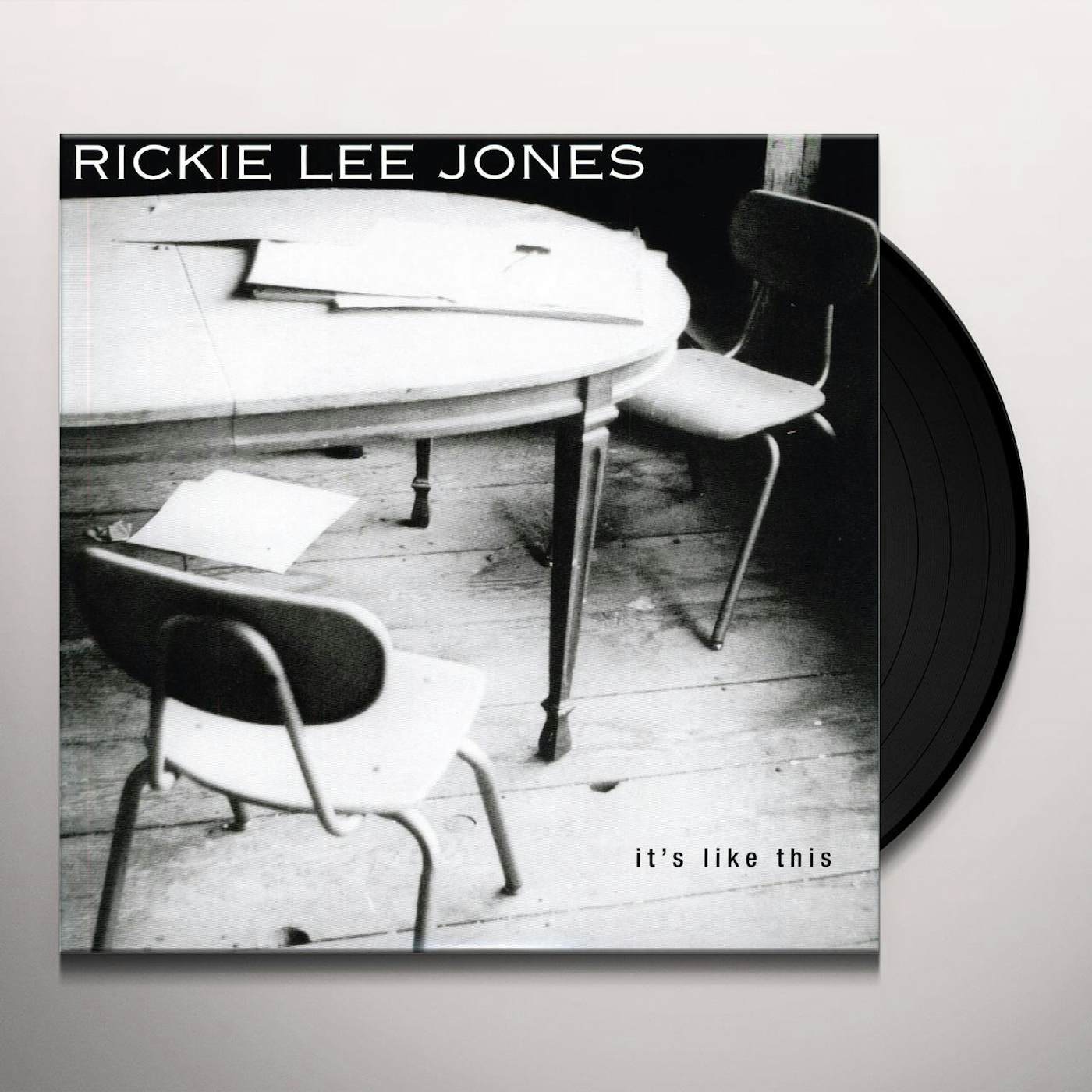 Rickie Lee Jones IT'S LIKE THIS Vinyl Record - 180 Gram Pressing