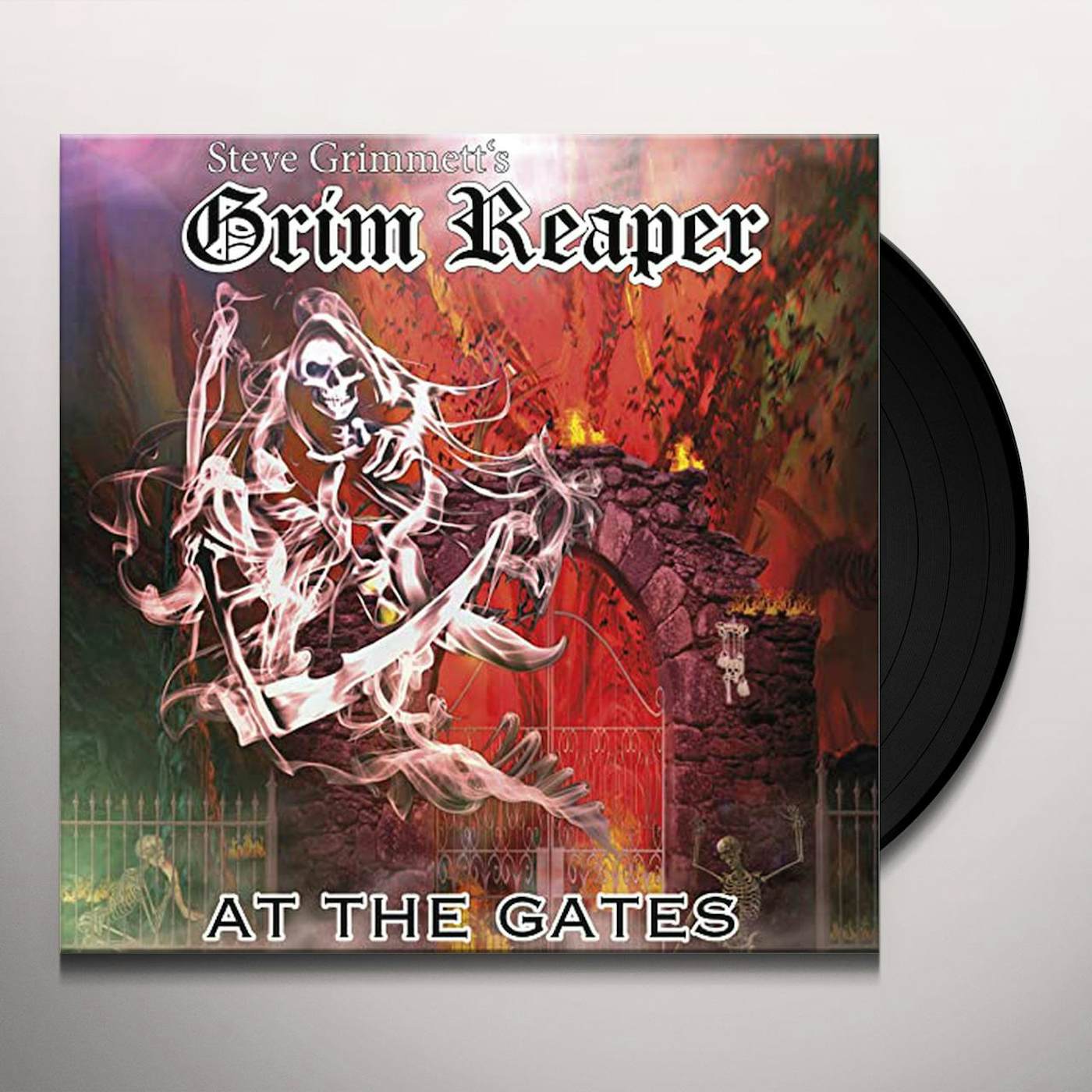 Steve Grimmett's Grim Reaper At the Gates Vinyl Record