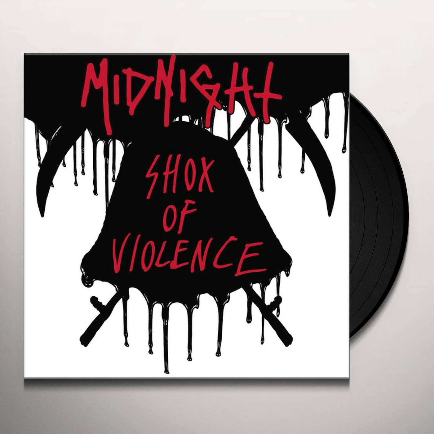 Midnight SHOX OF VIOLENCE (2LP) Vinyl Record