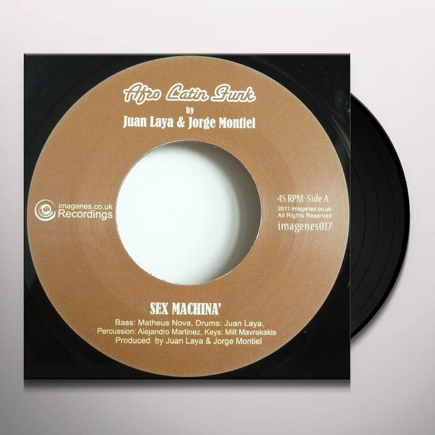 Juan Laya & Jorge Montiel SEXMACHINA / PLAY IT LOUD Vinyl Record