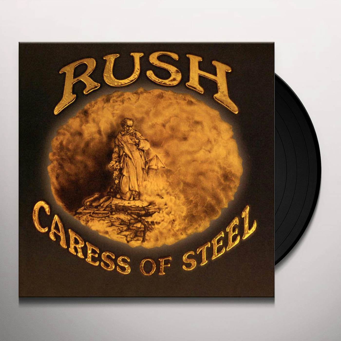 Rush CARESS OF STEEL (180G/DL CARD) Vinyl Record