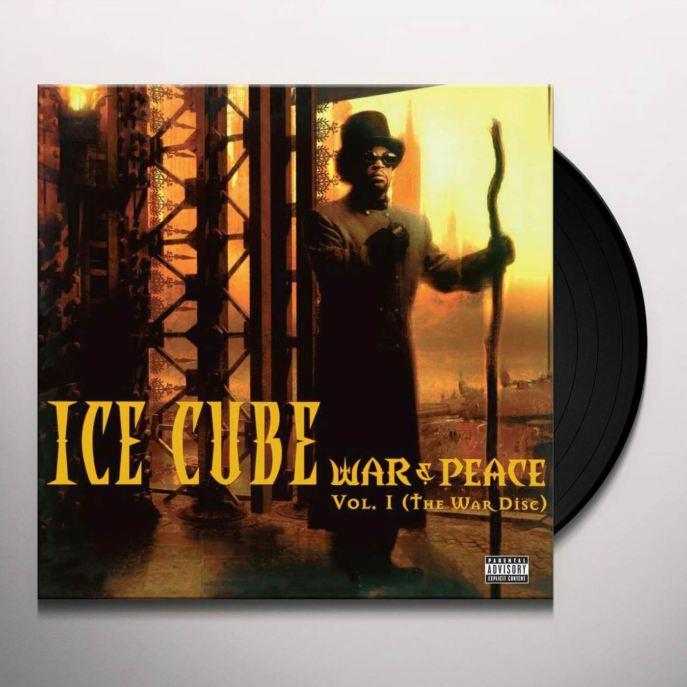 Ice Cube WAR & PEACE 1 (THE WAR DISC) Vinyl Record