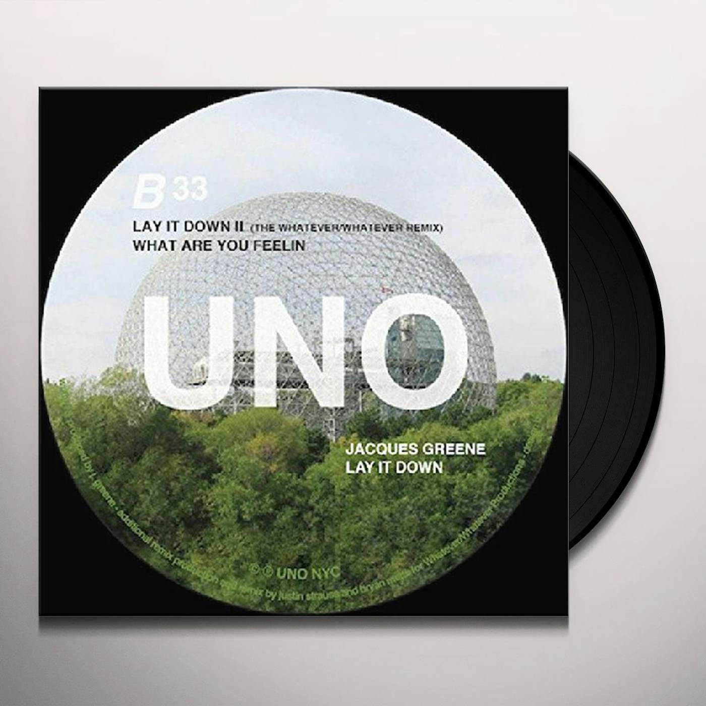 Jacques Greene Lay It Down Vinyl Record