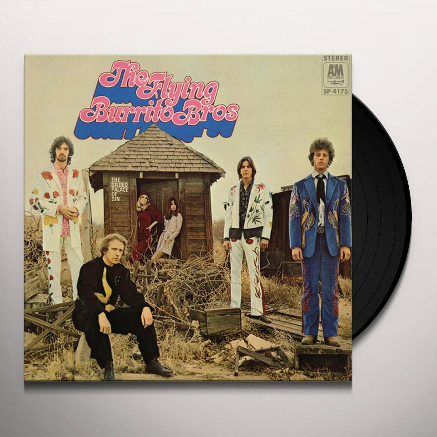 The Flying Burrito Brothers GILDED PALACE OF SIN Vinyl Record