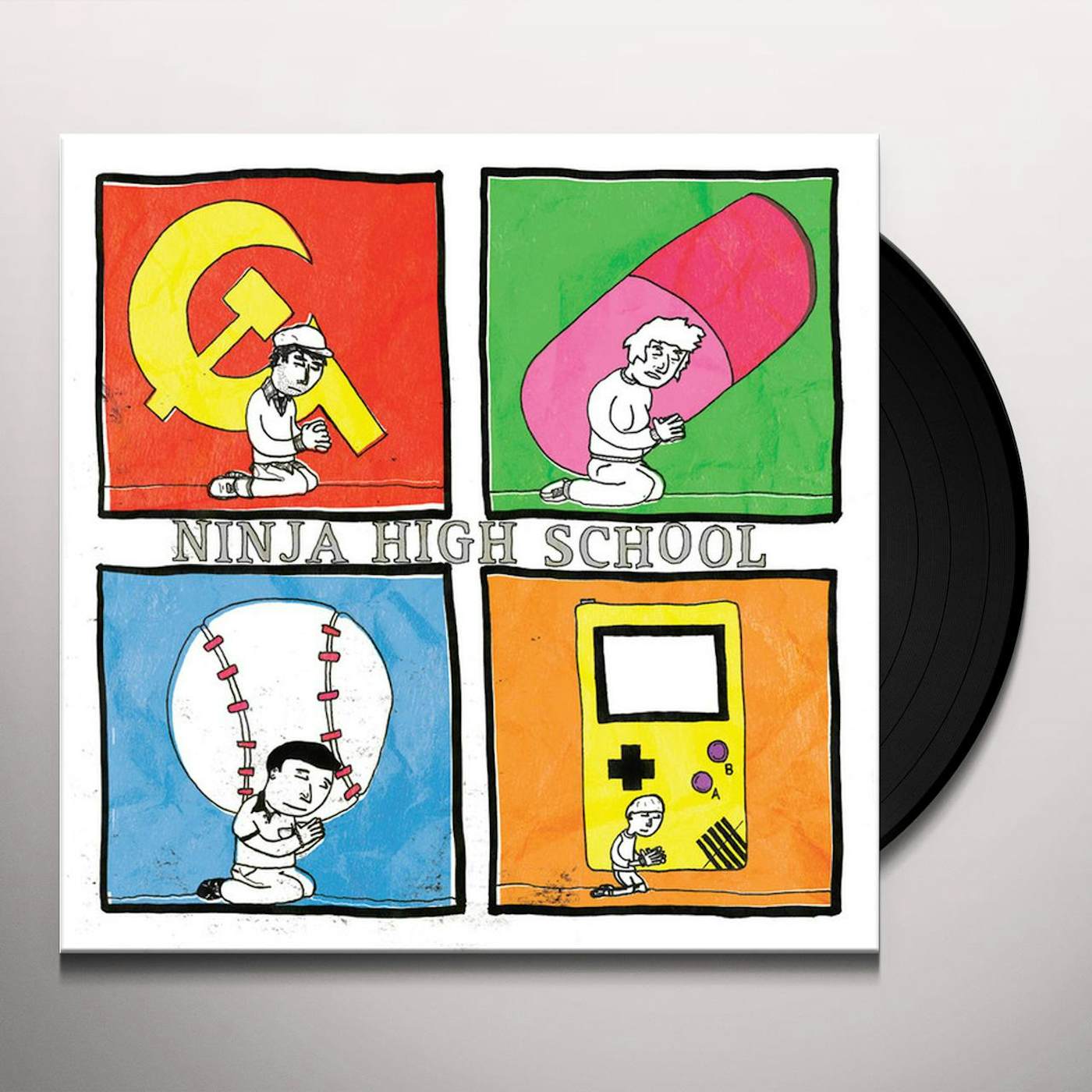 Ninja High School Young Adults Against Suicide Vinyl Record