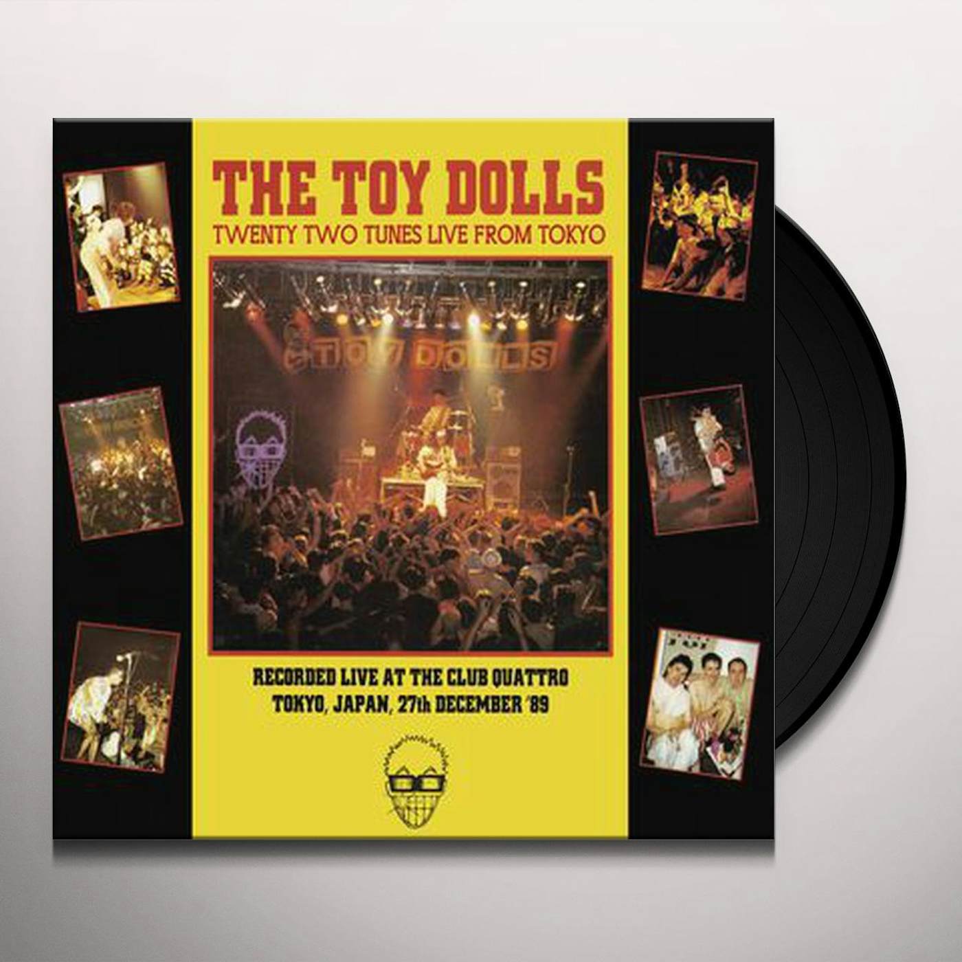 The Toy Dolls TWENTY TWO TUNES LIVE FROM TOYKO Vinyl Record