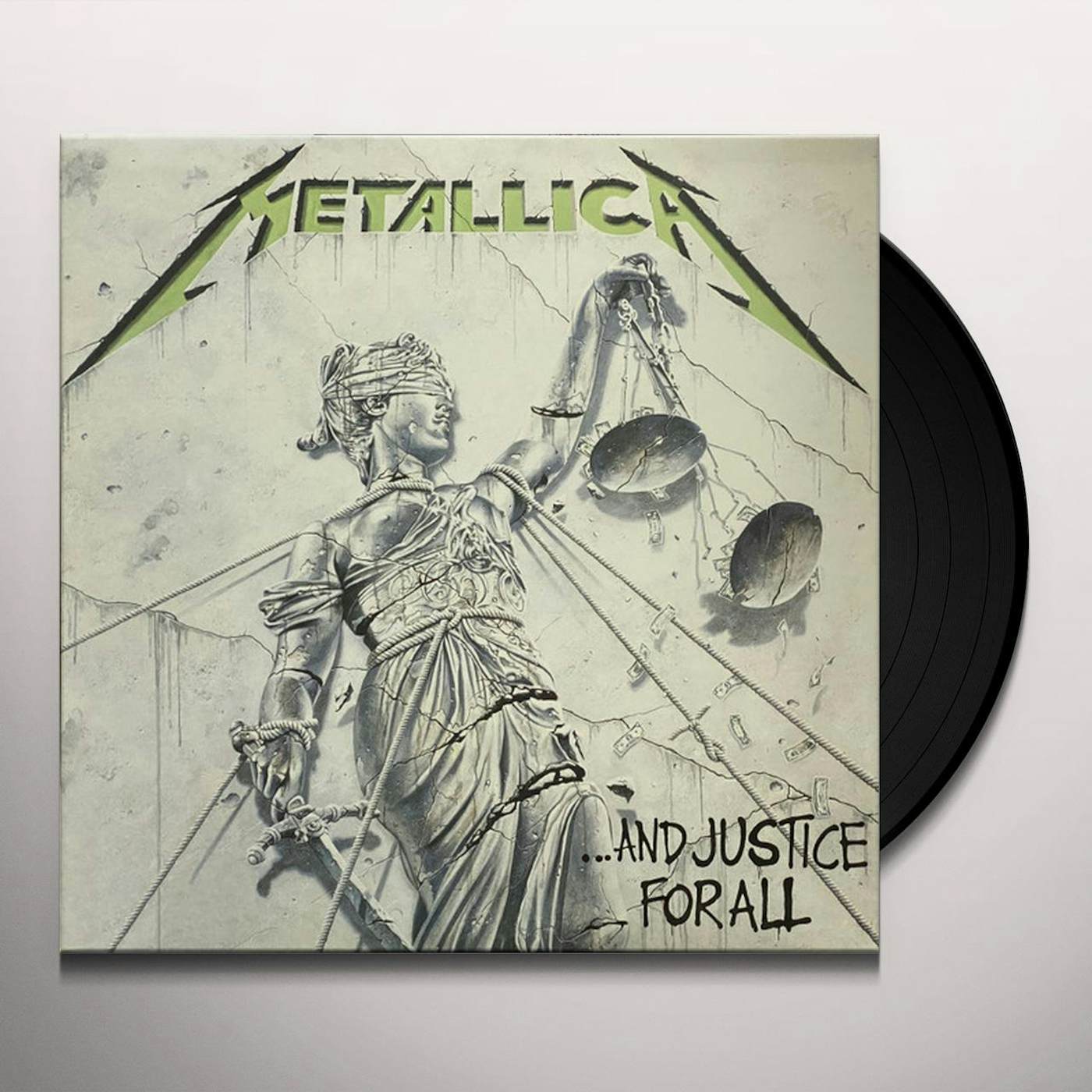 Metallica AND JUSTICE FOR ALL (REMASTERED) Vinyl Record