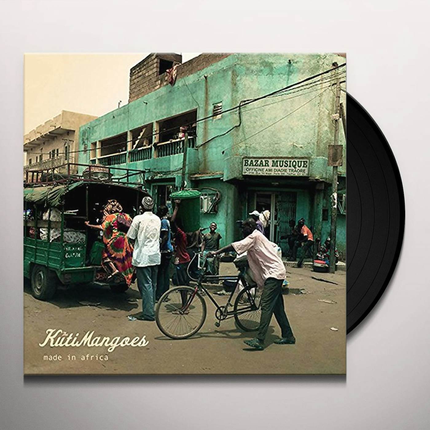 The KutiMangoes Made in Africa Vinyl Record