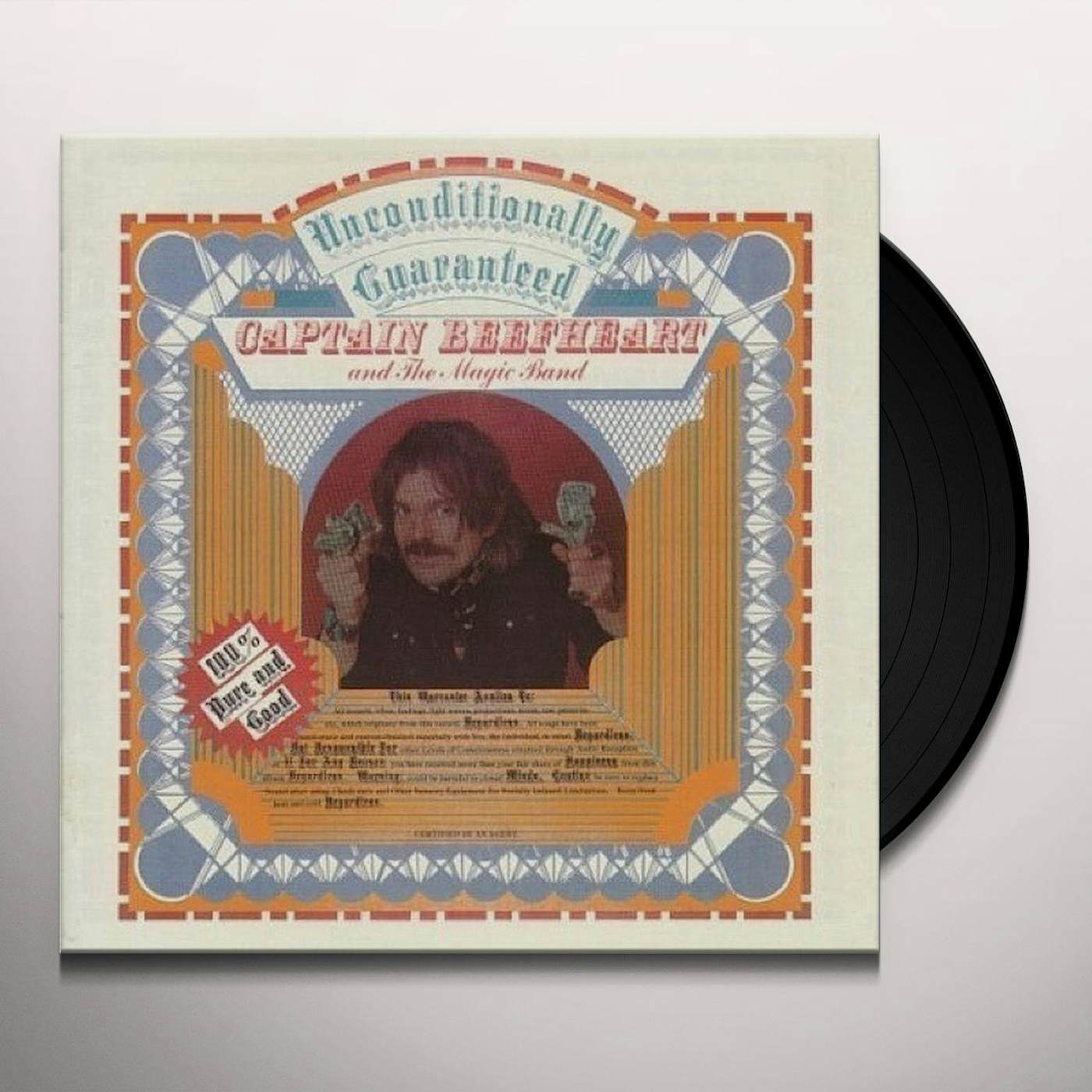 Captain Beefheart & His Magic Band Unconditionally Guaranteed Vinyl Record