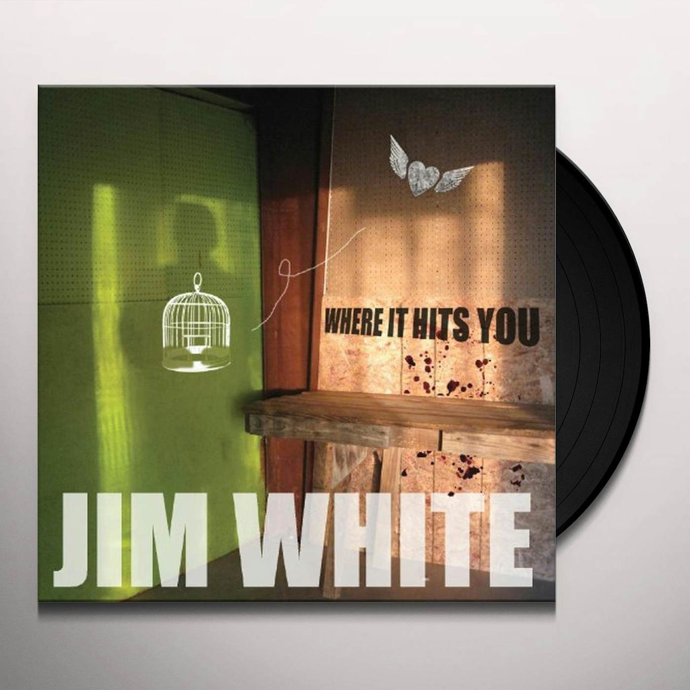 Jim White Where It Hits You Vinyl Record
