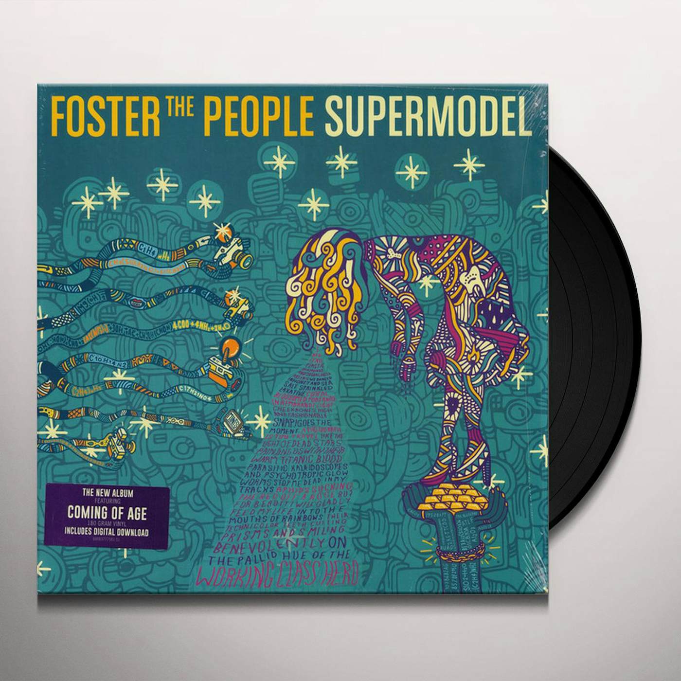 Foster The People SUPERMODEL (180G) Vinyl Record