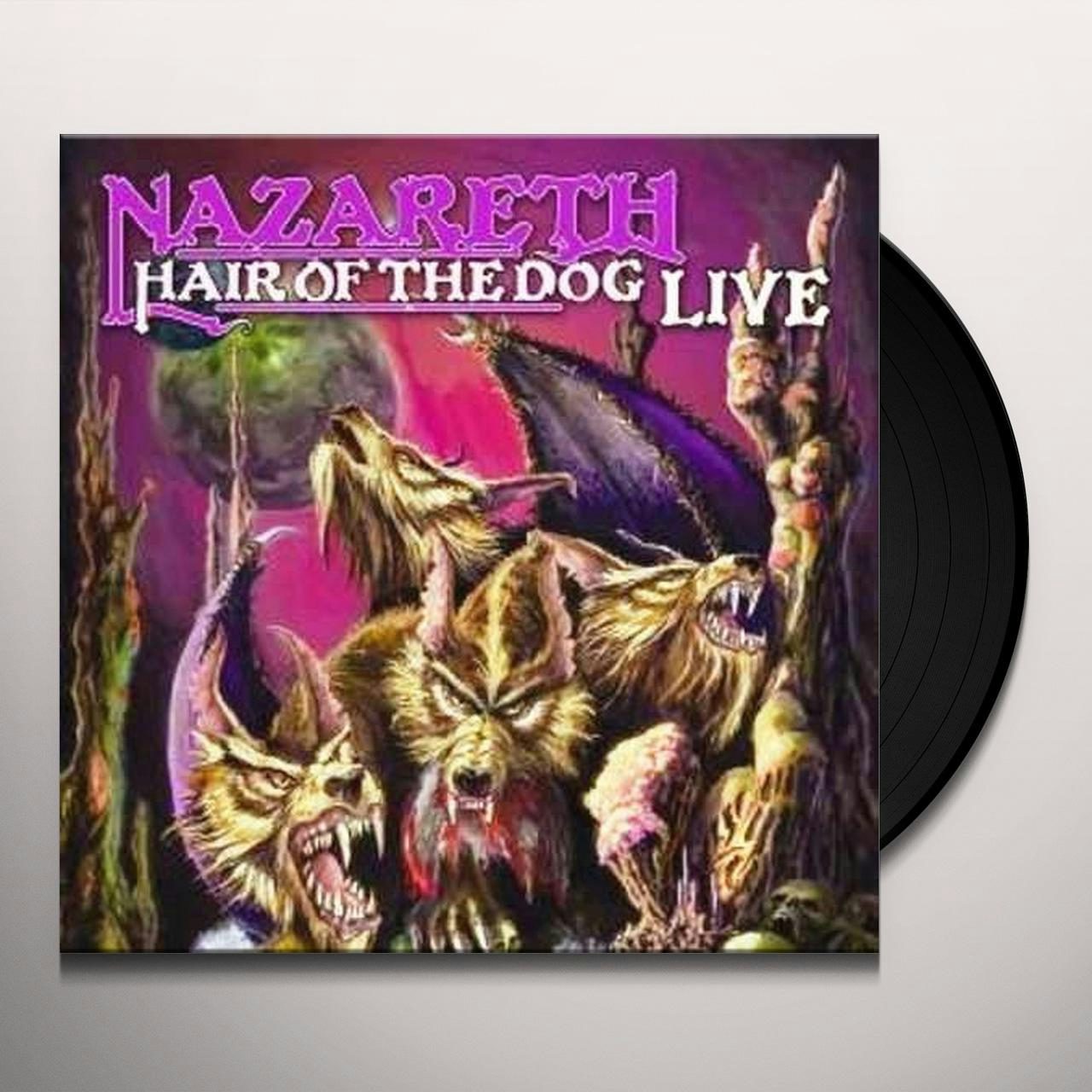 HAIR OF THE DOG (LIVE) Vinyl Record - Nazareth